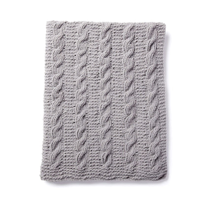 Bernat Cozy Cables Knit Blanket All Variants