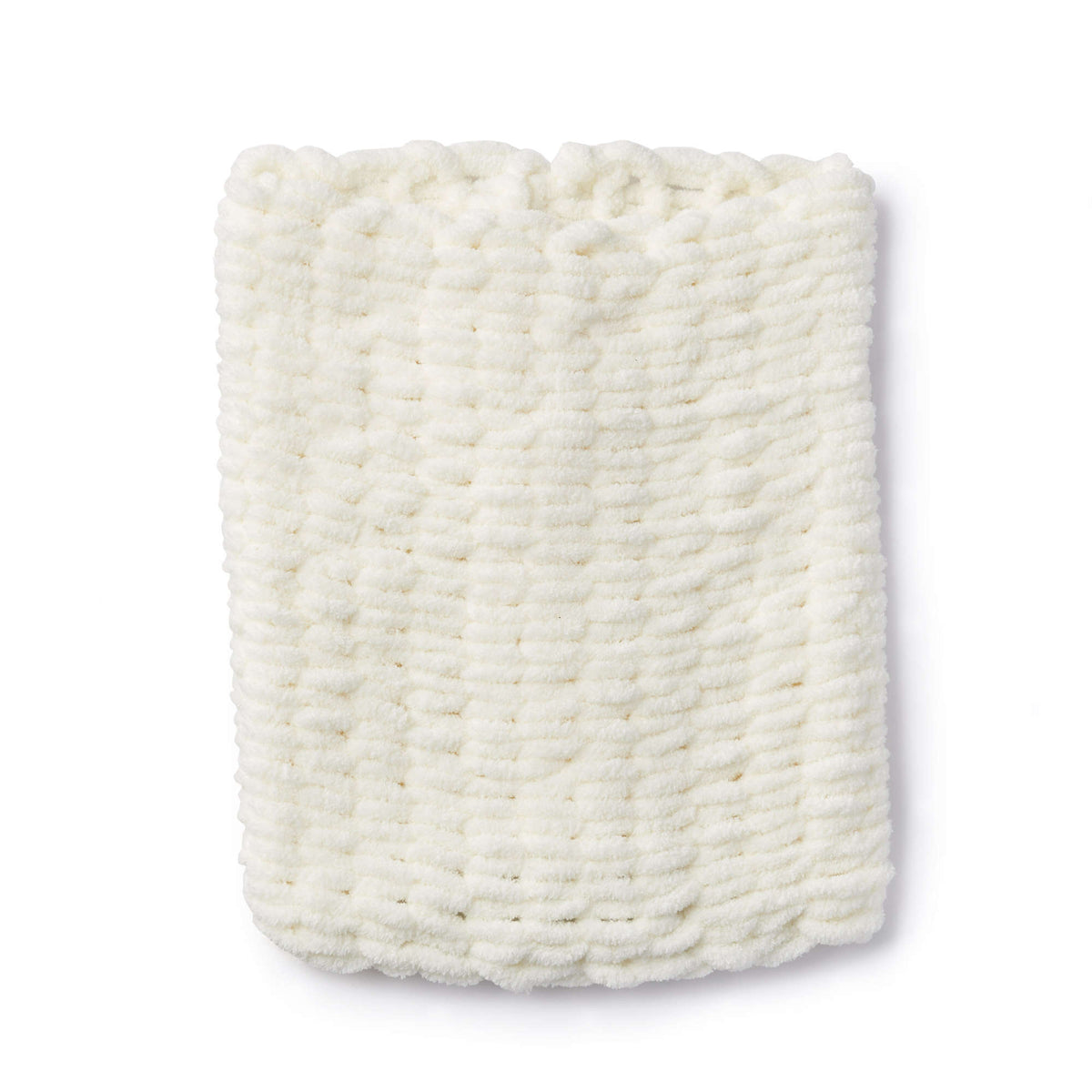 Craft Cowl made in Bernat Blanket-EZ yarn