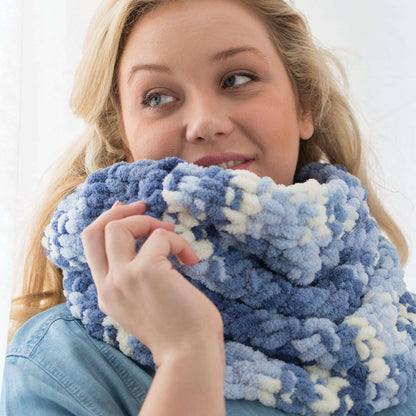 Bernat Craft Alize EZ Generous Cowl Craft Cowl made in Bernat Blanket-EZ yarn