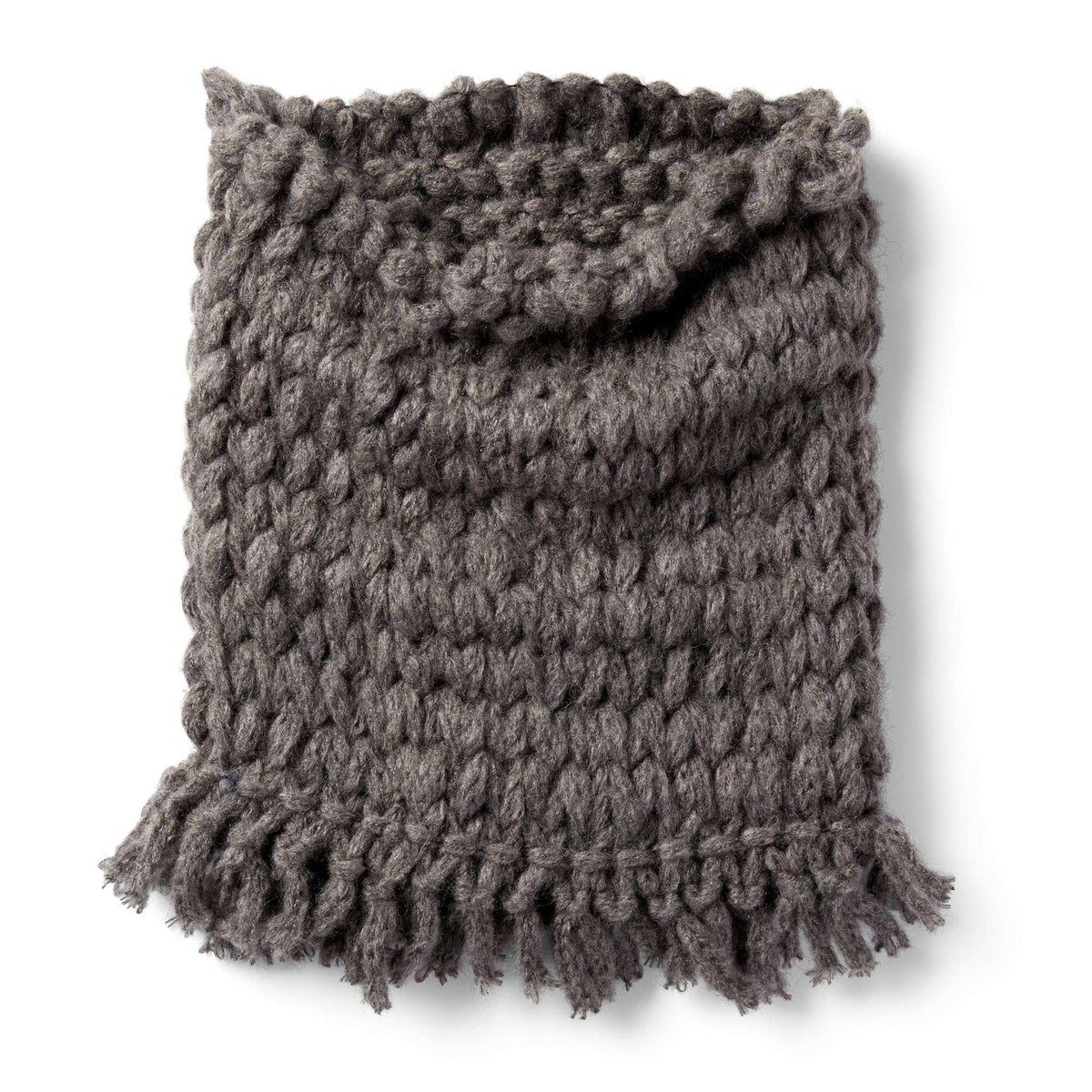 Craft Cowl made in Bernat EZ Wool yarn