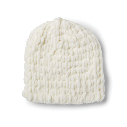 Bernat Alize EZ Knit Hat Cream