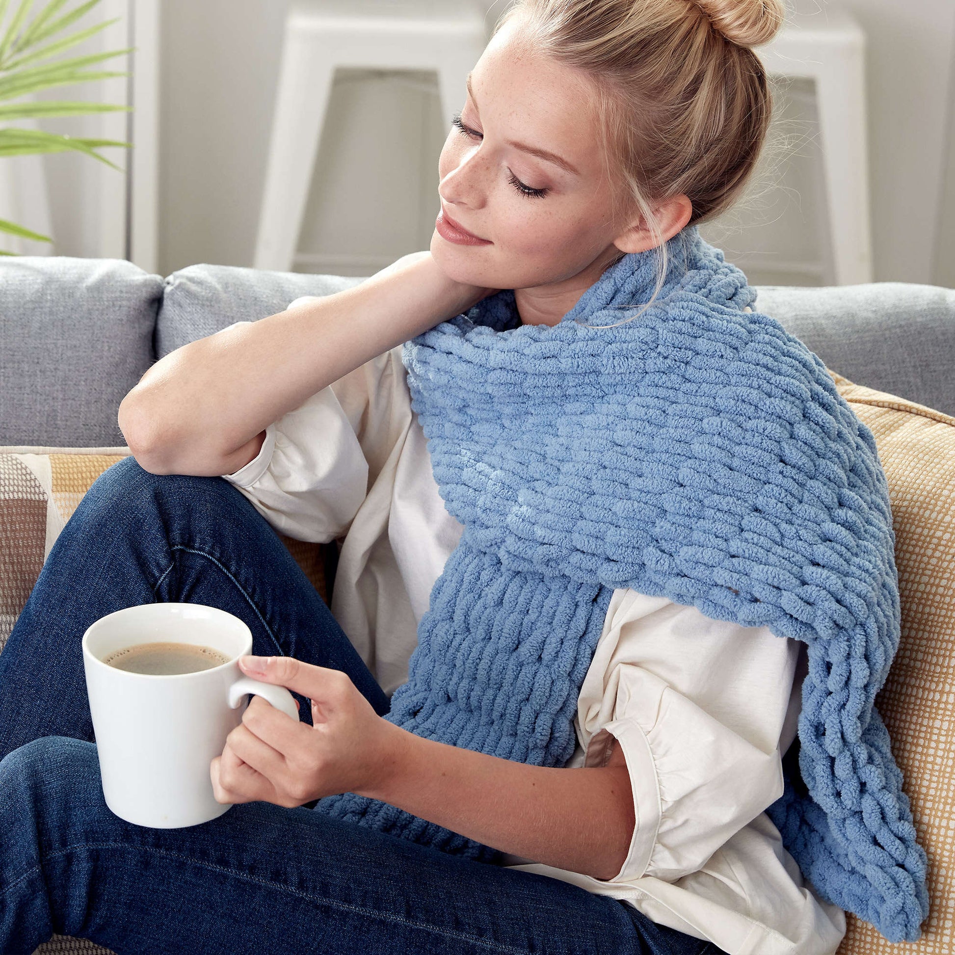 Bernat Craft Alize EZ Scarf