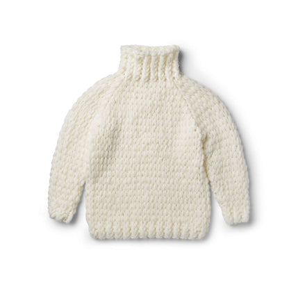 Bernat Craft Alize EZ Cozy Cowl Neck Pullover 2/3XL