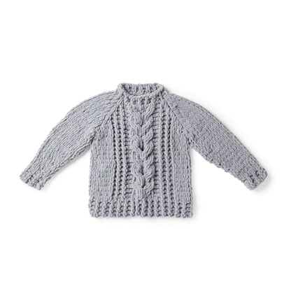 Bernat Craft Alize EZ Cabled Pullover L/XL