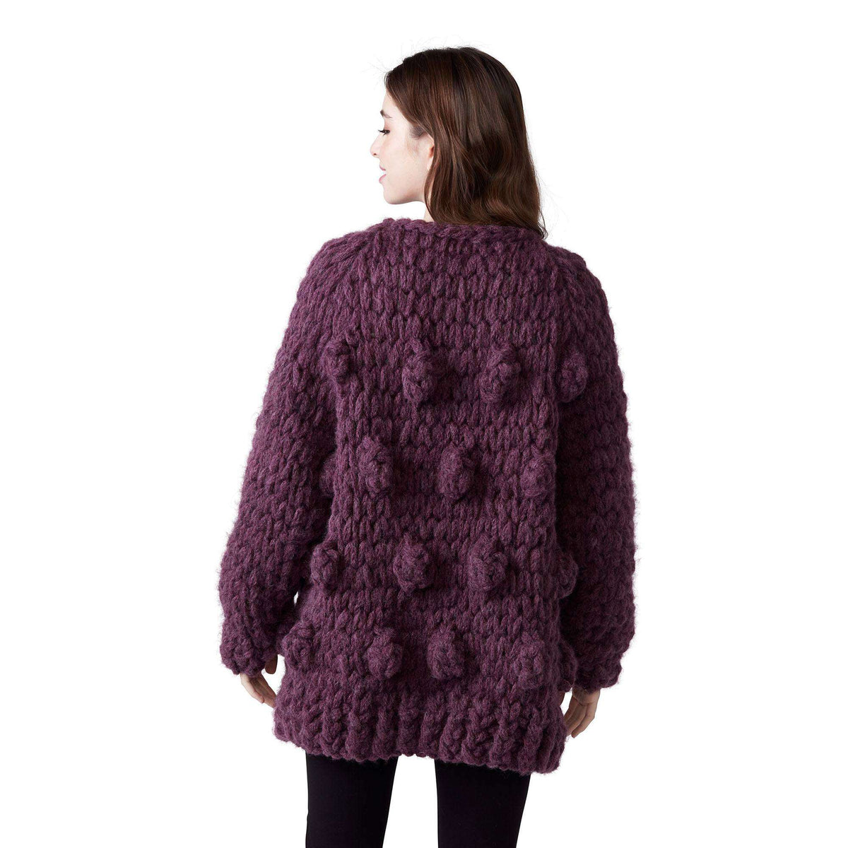 Craft Sweater made in Bernat Alize EZ Wool yarn