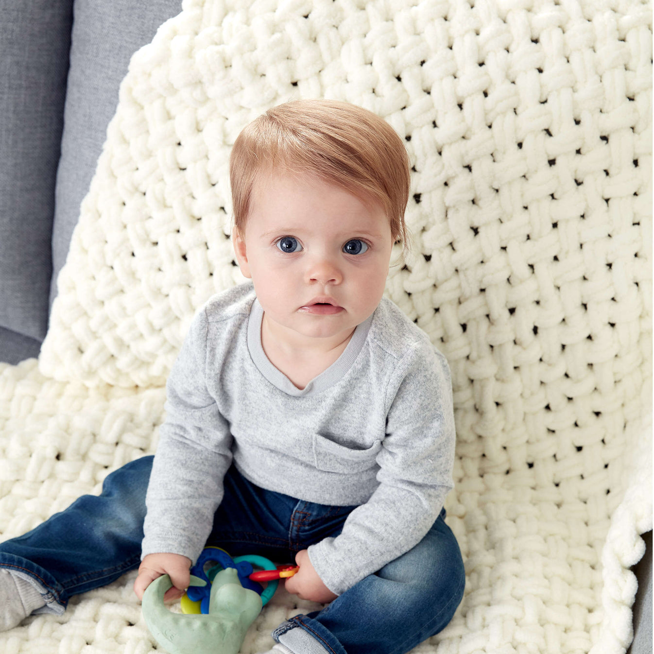 Bernat Alize EZ CrissCross Baby Blanket Yarnspirations