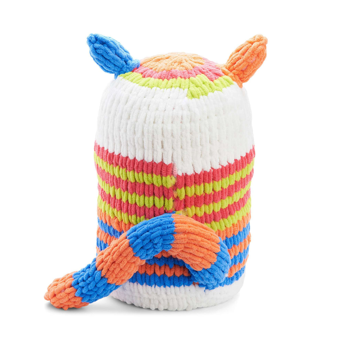 Craft Toy made in Bernat ALIZE BLANKET-EZ STRIPES yarn