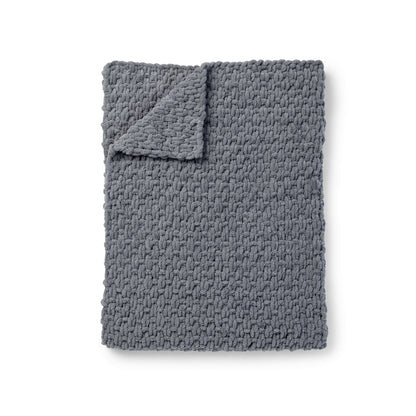 Bernat Craft Alize EZ Seed Stitch Blanket Single Size / Dark Gray