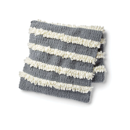 Bernat Alize EZ Loopy Stripe Blanket Craft Craft Blanket made in Bernat Blanket-EZ yarn