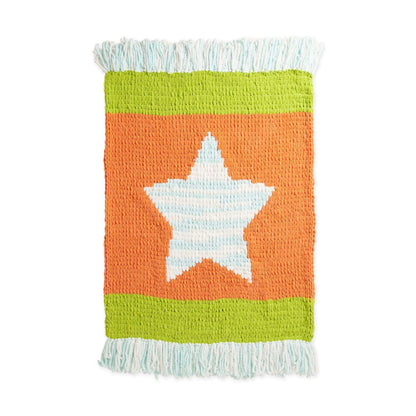 Bernat EZ Striping Star Blanket Craft Version 3