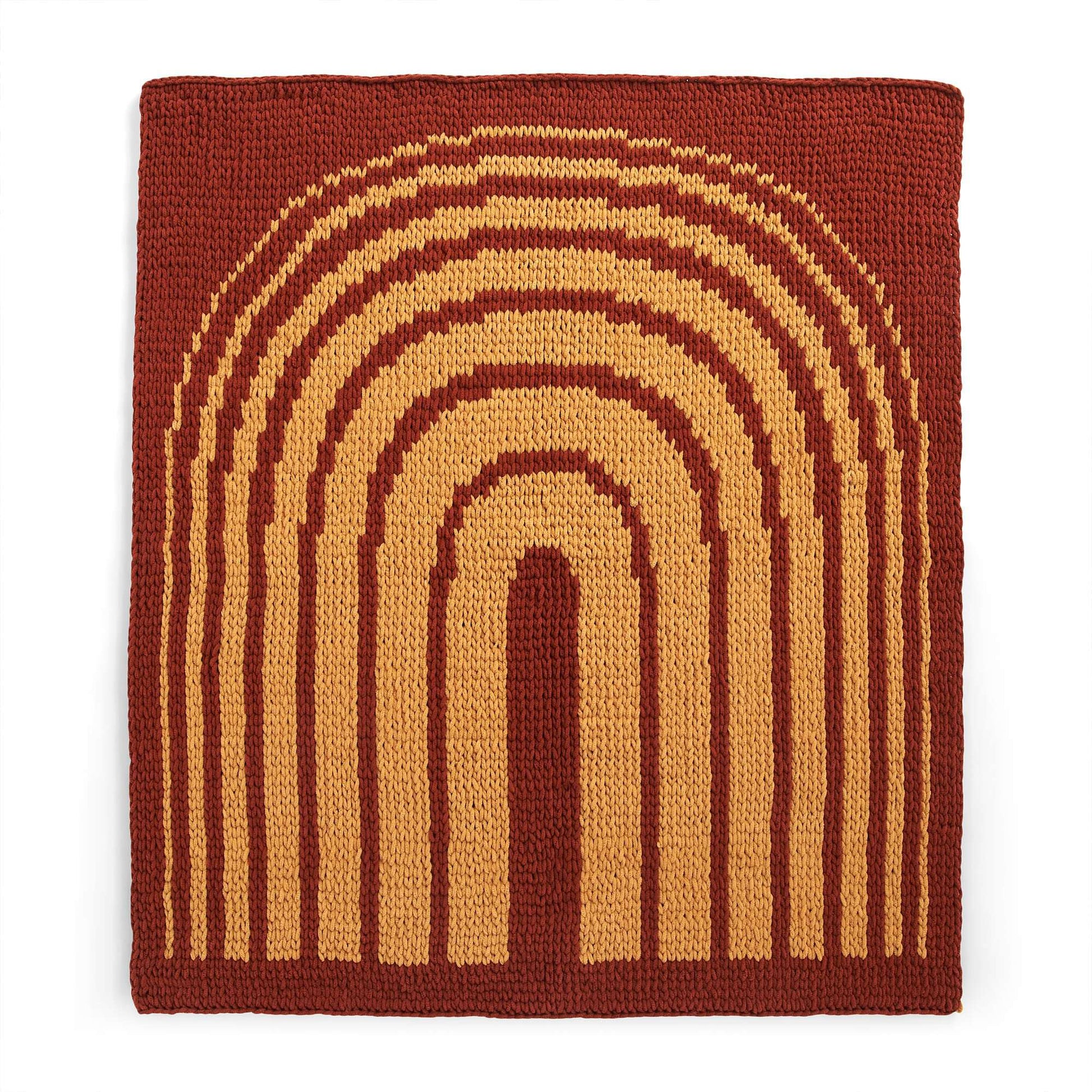 Bernat EZ Graph It Arches Blanket Yarnspirations