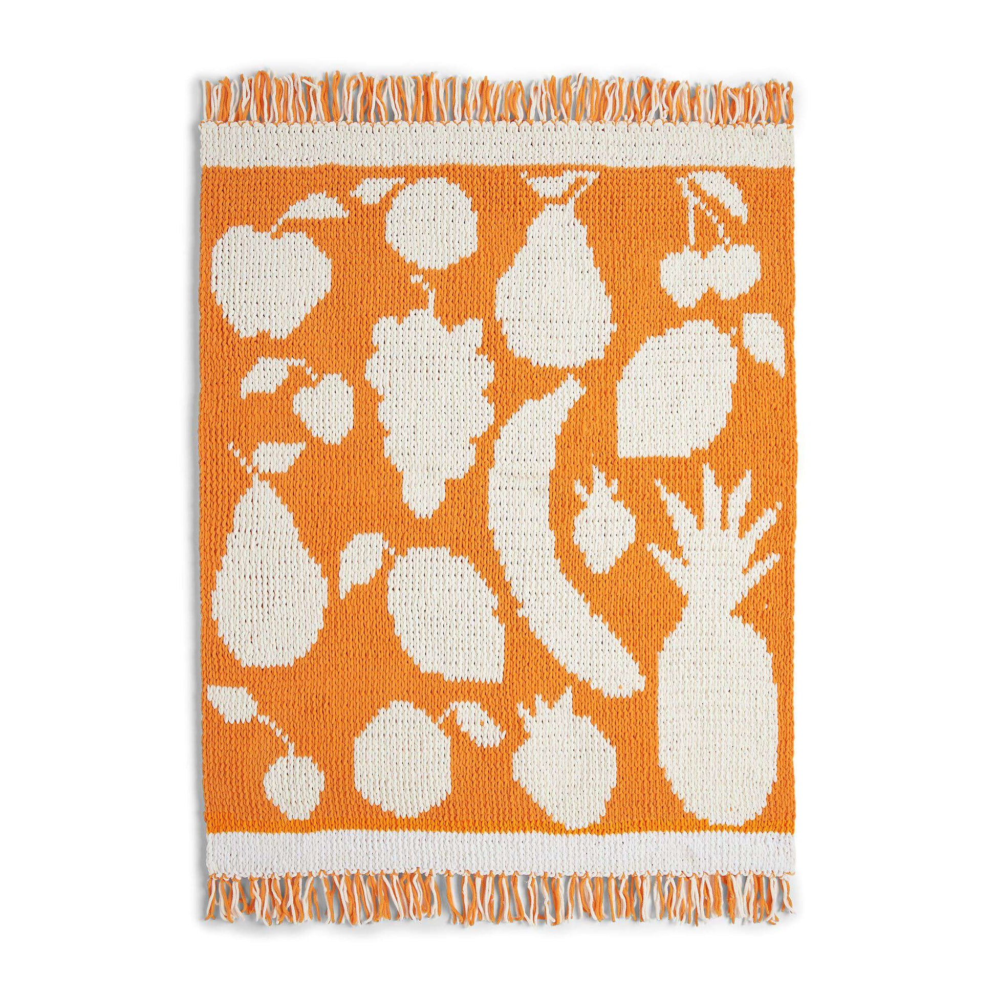 Bernat EZ Graph It Fruits Aplenty Blanket Yarnspirations