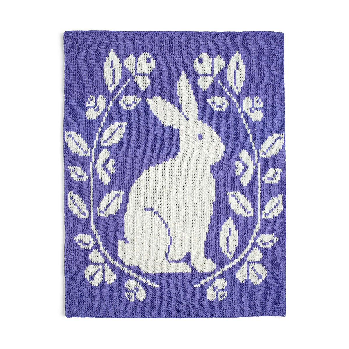 Craft Blanket made in Bernat Alize Blanket EZ Graph-it yarn