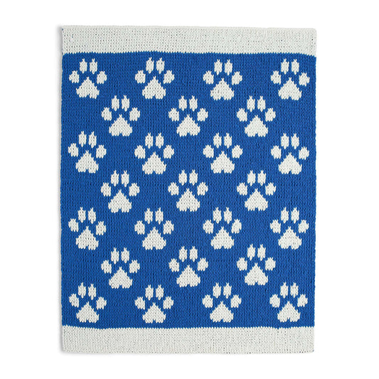 Craft Blanket made in Bernat Alize Blanket EZ Graph-it yarn