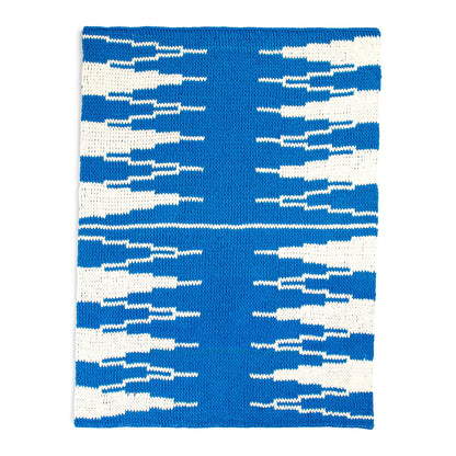 Bernat EZ Graph It Backgammon Blanket Craft Craft Blanket made in Bernat Alize Blanket EZ Graph-it yarn