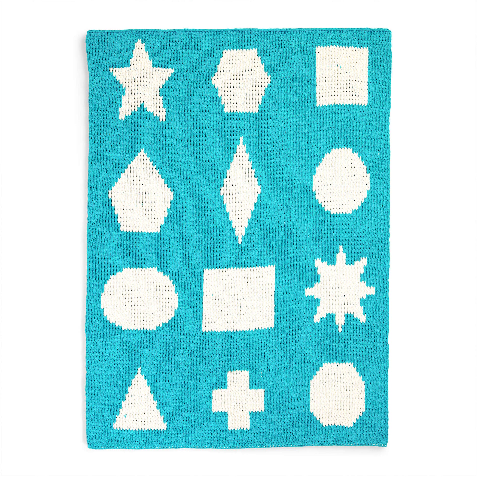 Bernat EZ Graph It Shape Twister Blanket Yarnspirations