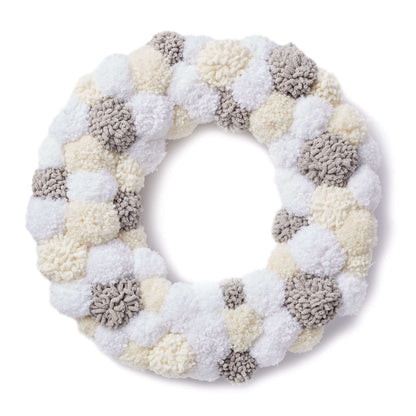 Bernat Craft Pipsqueak Pompom Wreath Single Size