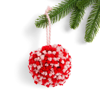 Bernat Craft Pompom Tree Ornaments Version 2
