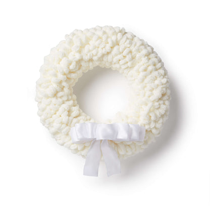 Bernat Craft Alize EZ Wreath Craft Holiday made in Bernat Blanket-EZ yarn