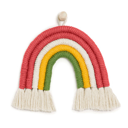Bernat Wrapped Rainbow Wall Hanging Craft Single Size
