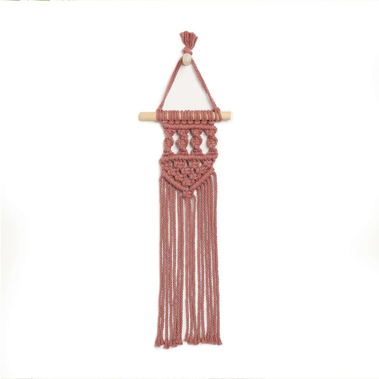 Craft Wall Hanging made in Bernat Macrame yarn