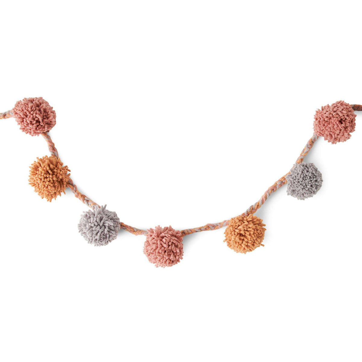 Craft Garland made in Bernat Forever Fleece yarn