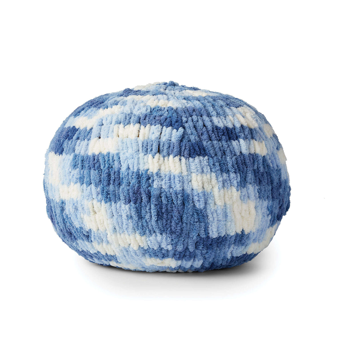 Craft Pillow made in Bernat Blanket-EZ yarn