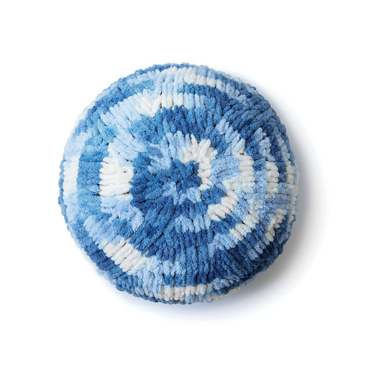 Craft Pillow made in Bernat Blanket-EZ yarn
