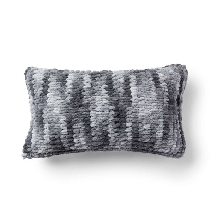 Bernat EZ Intarsia Home Pillow Craft Craft Pillow made in Bernat Blanket-EZ yarn