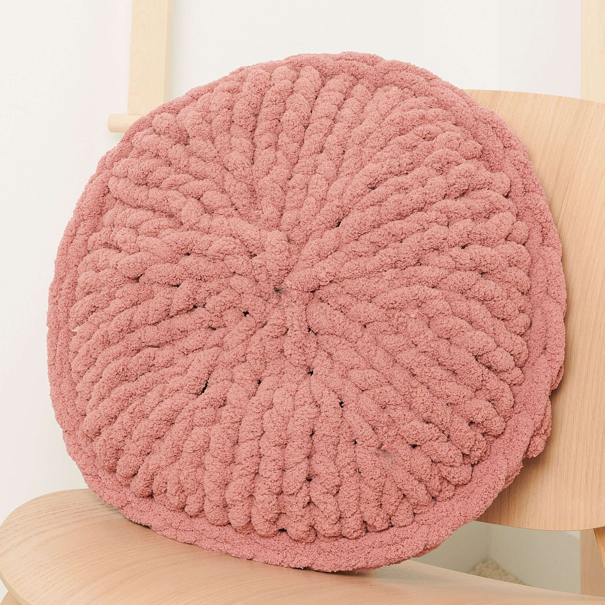 Free Bernat Blanket Extra Thick Table Knit Pillow Pattern