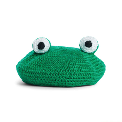 Caron Croak-chet Frog Beret to Crochet Single Size