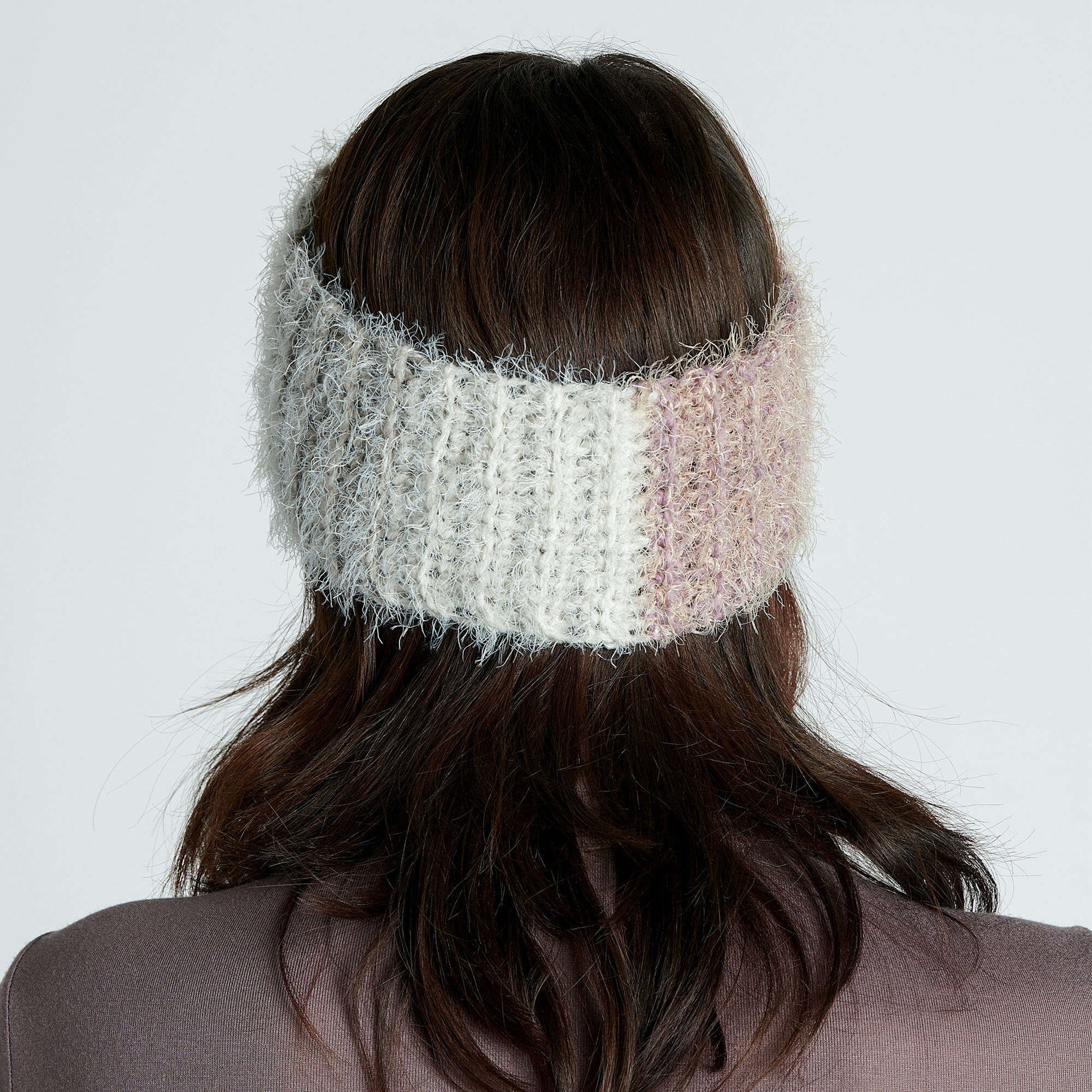 Free Caron Cozy Crochet Twisted Headband Pattern