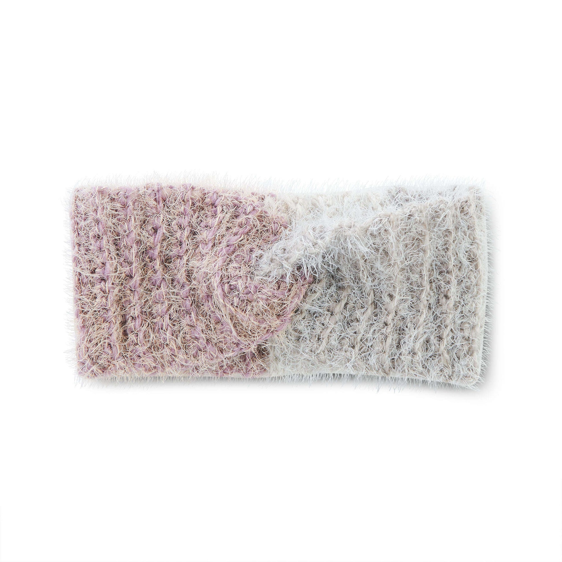 Free Caron Cozy Crochet Twisted Headband Pattern