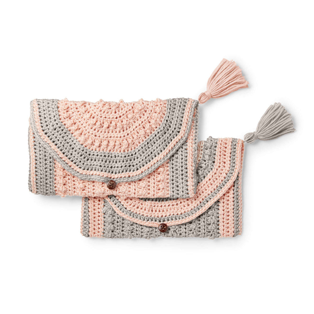 Crochet Bag made in Caron Pantone Bamboo yarn