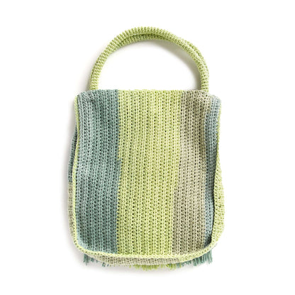 Caron Crochet Fringed Bag Single Size