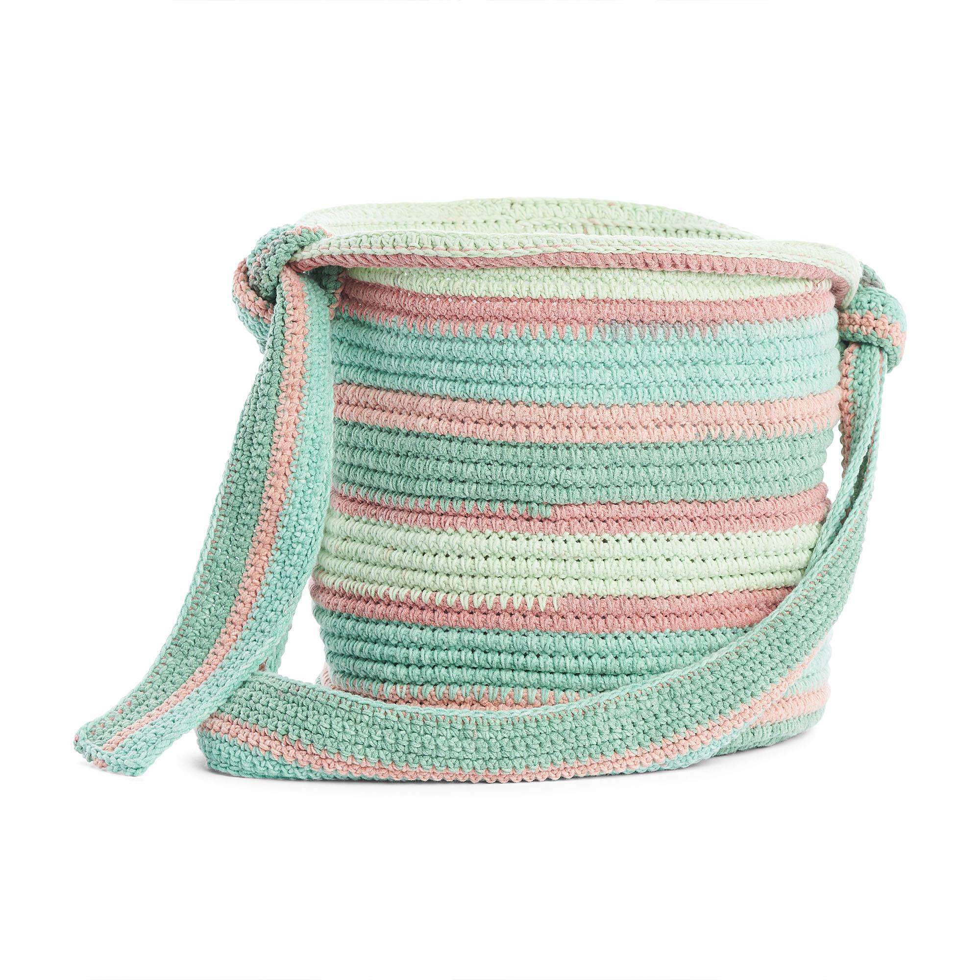 Free Caron Cakes Crochet Bucket Bag Pattern | Yarnspirations
