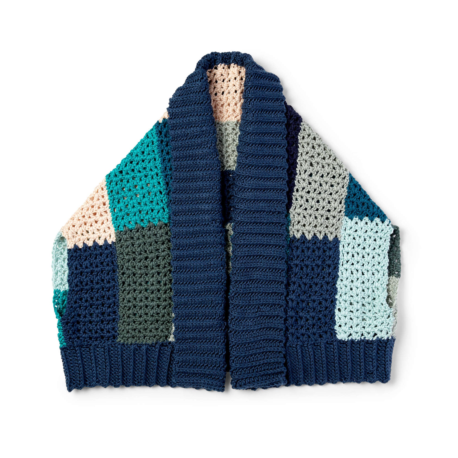 Free Caron X Pantone Crochet Boxy Garment Pattern