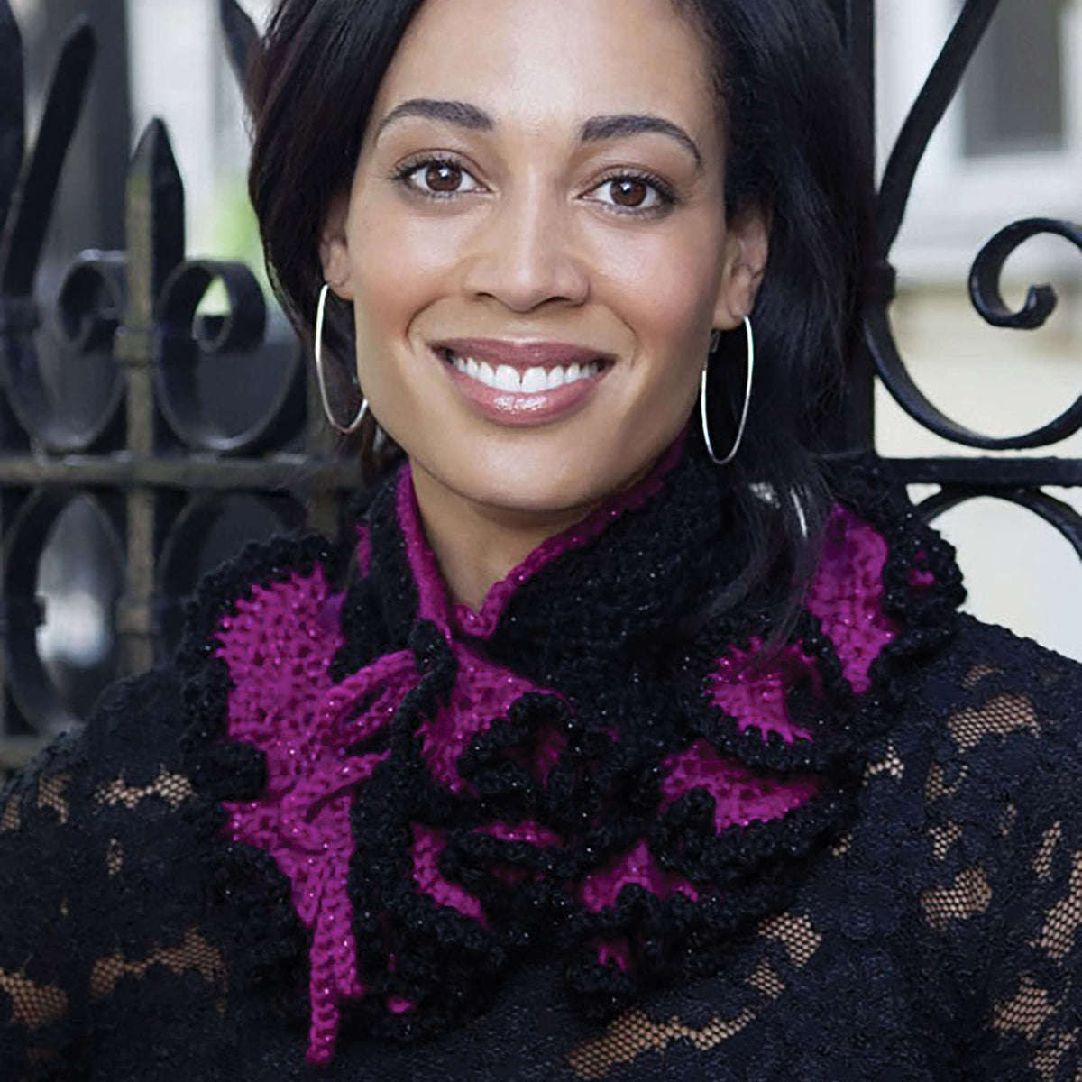 Crochet Cowl made in Caron Simply Soft yarn