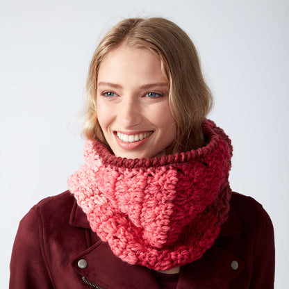 Caron Warm Up Crochet Cowl Single Size
