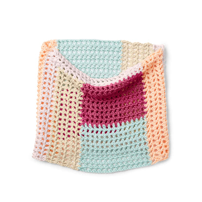 Caron X Pantone Color Block Crochet Cowl Single Size
