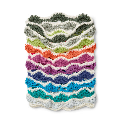 Caron X Pantone Rainbow Chip Crochet Cowl Caron X Pantone Rainbow Chip Crochet Cowl Pattern Tutorial Image