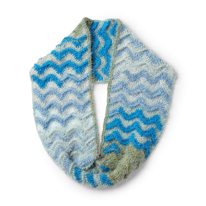 Caron Ripple Effect Crochet Cowl Single Size