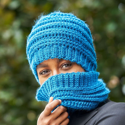 Caron Crochet Bala-Cowla Set Single Size