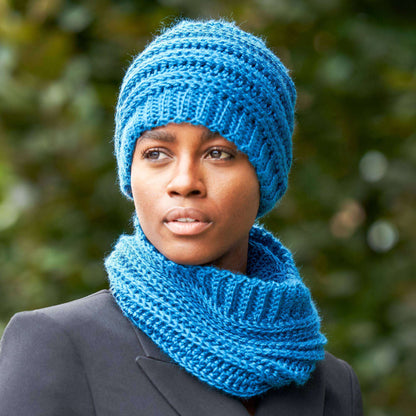 Caron Crochet Bala-Cowla Set Single Size