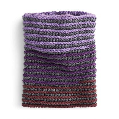 Caron Crochet Reversible Ridges Cowl Single Size