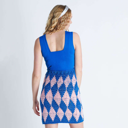 Caron Crochet Graphic Skirt 2/3 XL