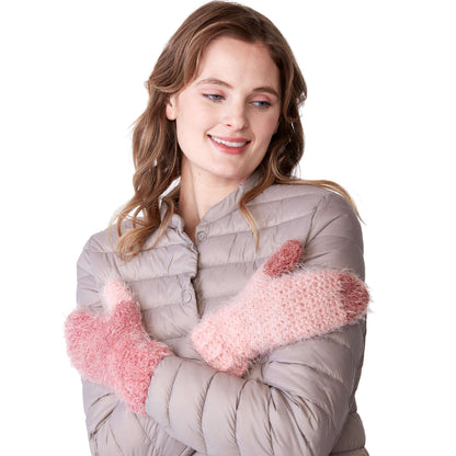 Caron Cozy Crochet Mittens Single Size