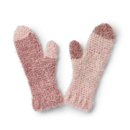 Caron Cozy Crochet Mittens Single Size