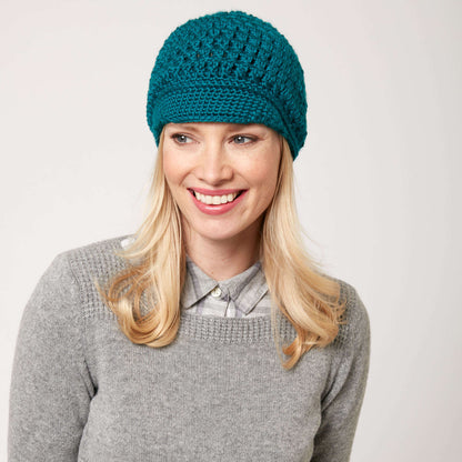 Caron Crochet Textured Cap Single Size