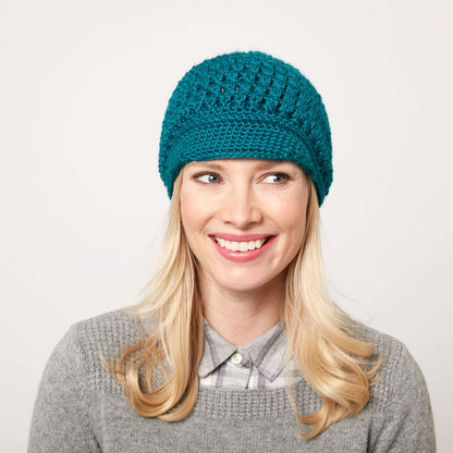 Caron Crochet Textured Cap Single Size